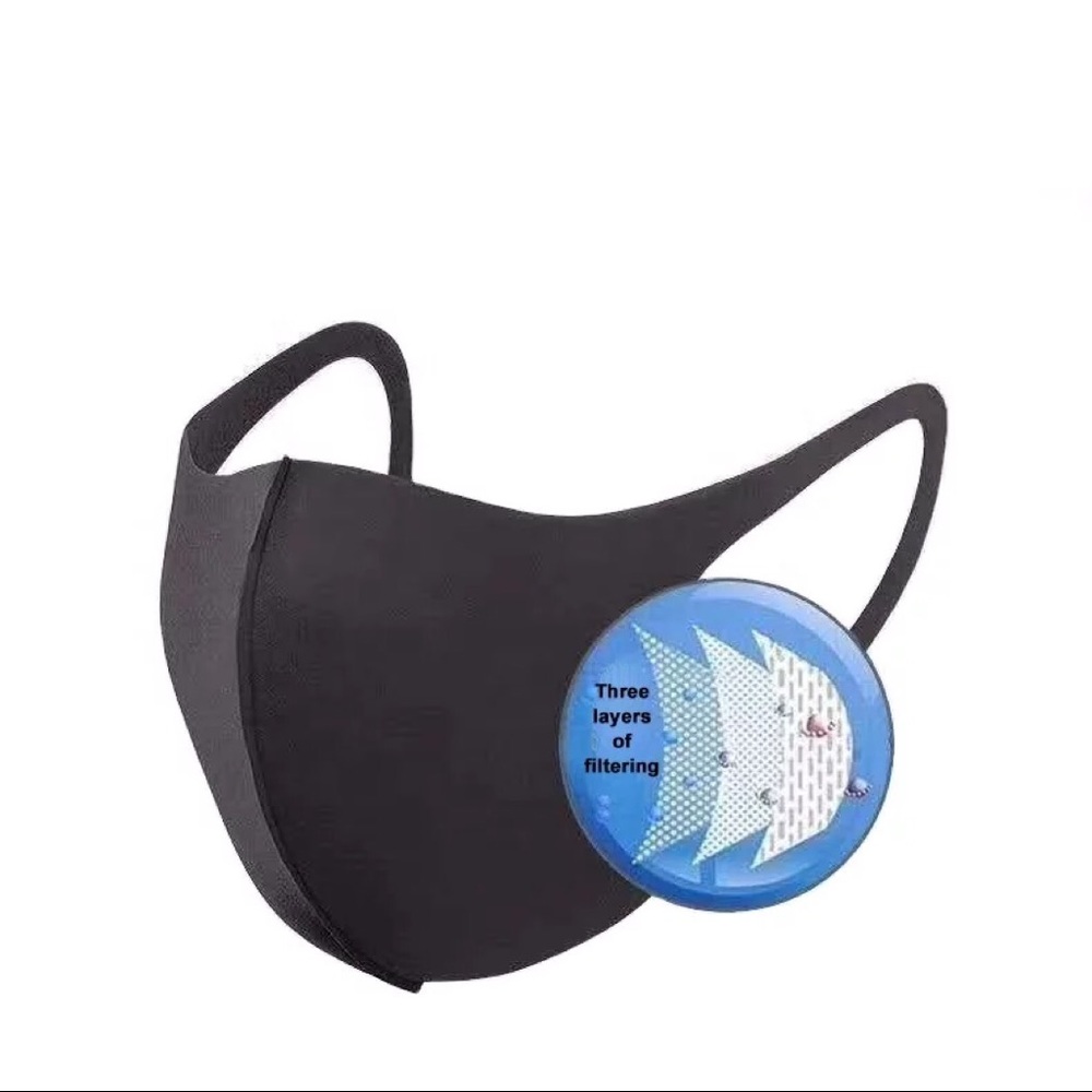 10 washable and reusable stretchy 3D face masks - Picture 6 of 6